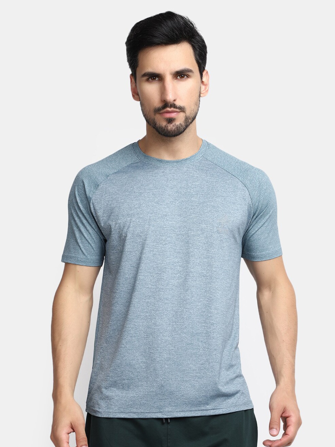 

V-Mart Round Neck Raglan Sleeves T-shirt, Blue
