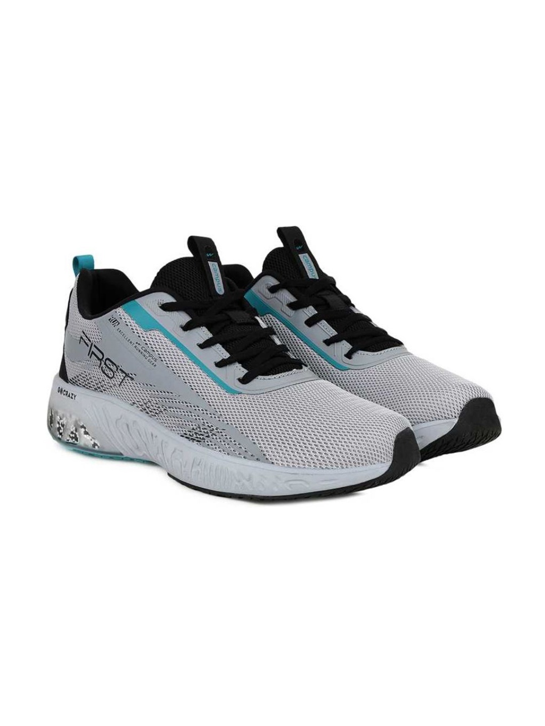

Campus Men Mesh Running Shoes, Grey