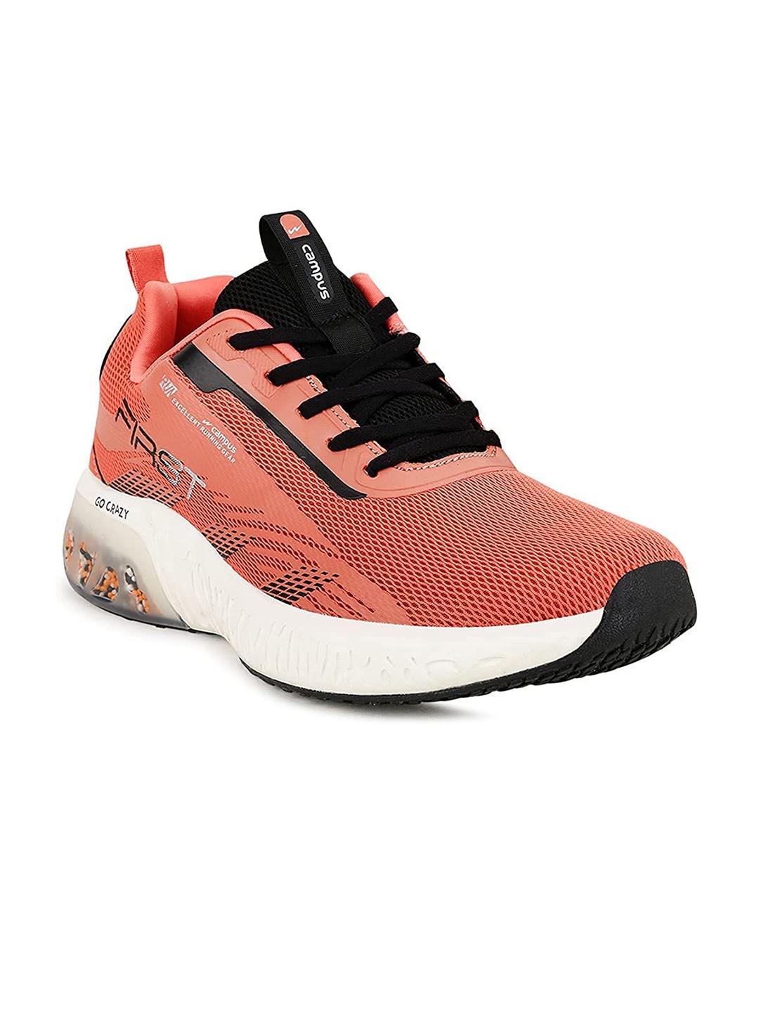 

Campus Men Mesh Running Shoes, Orange