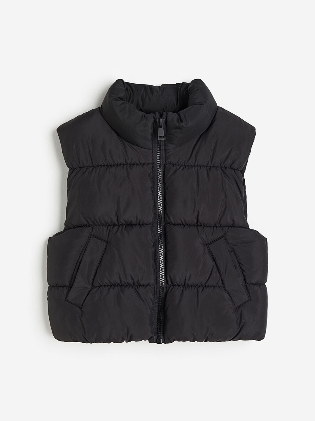 

H&M Girls Puffer Gilet, Black