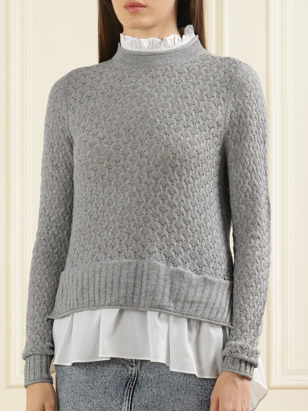 

Ted Baker Women Grey Pullover