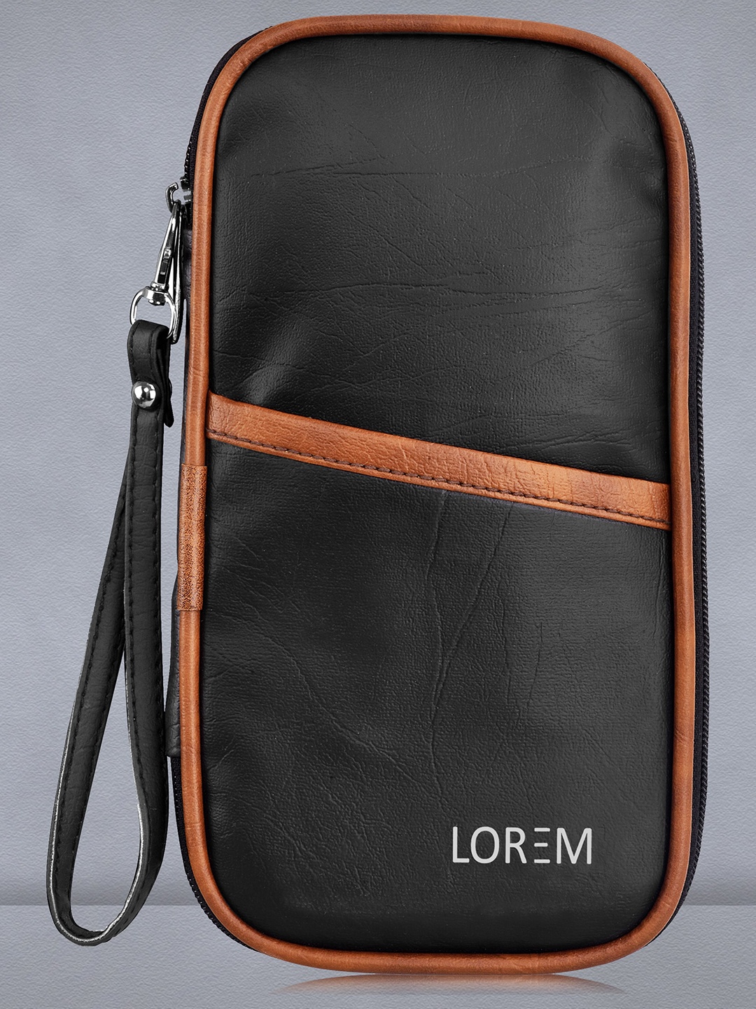 

LOREM Document Organizer Durable Travel Bag, Black