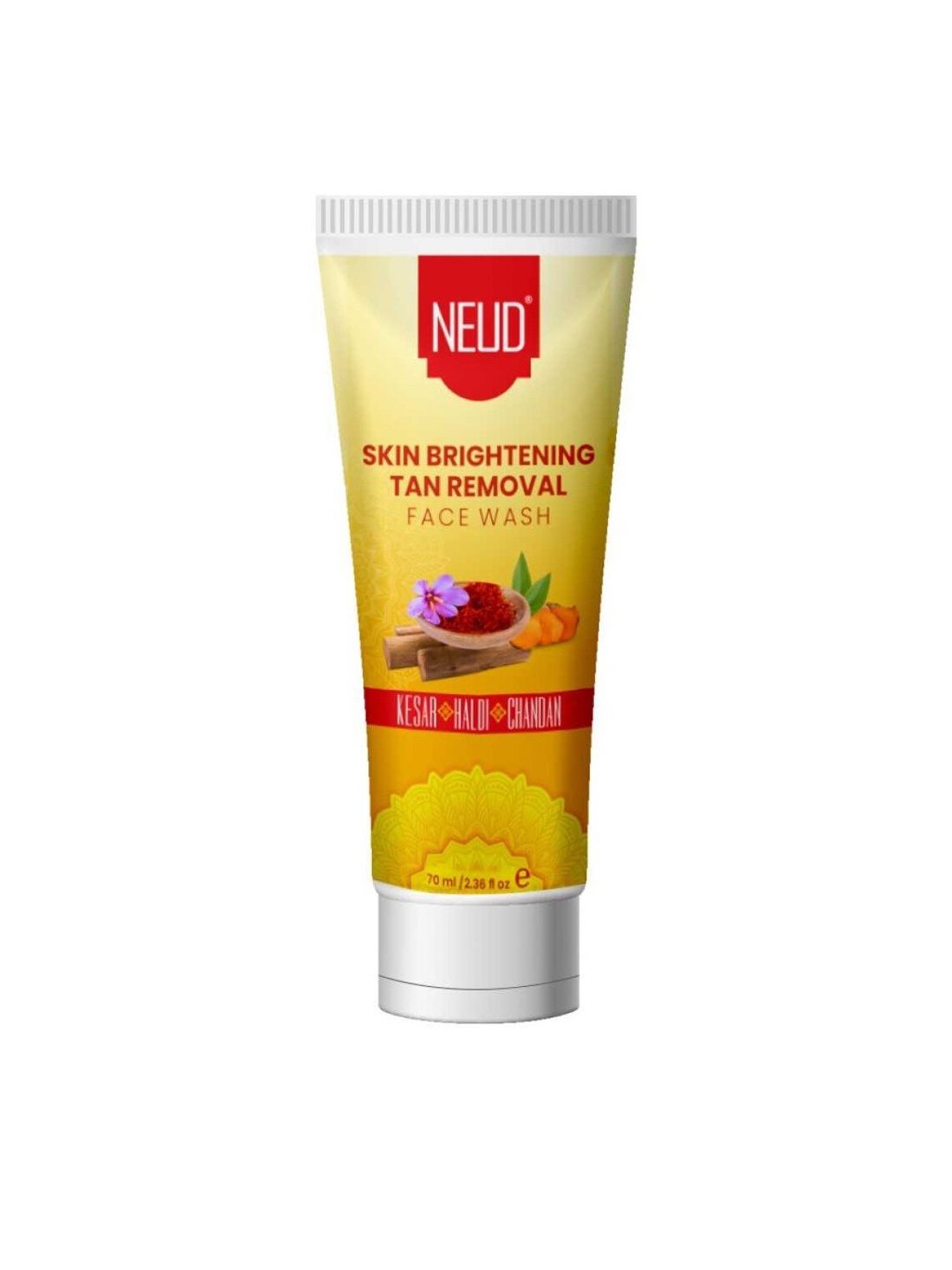 

NEUD Skin Brightening Tan Removal Face Wash, Cream