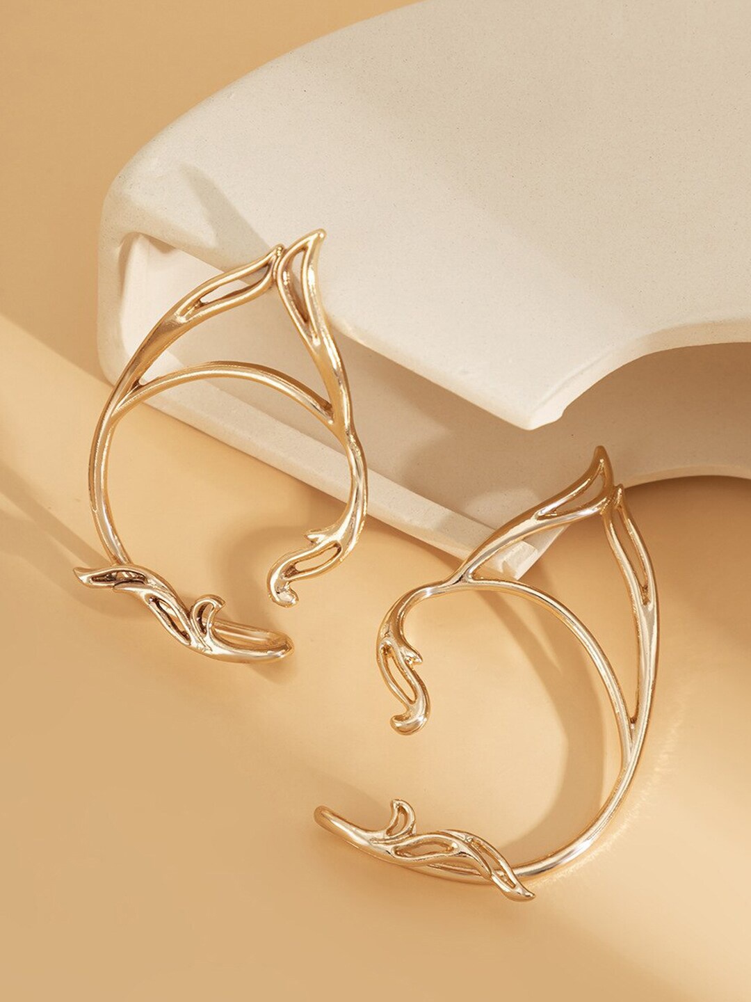

Krelin Contemporary Halloween Goth Ear Cuff, Gold