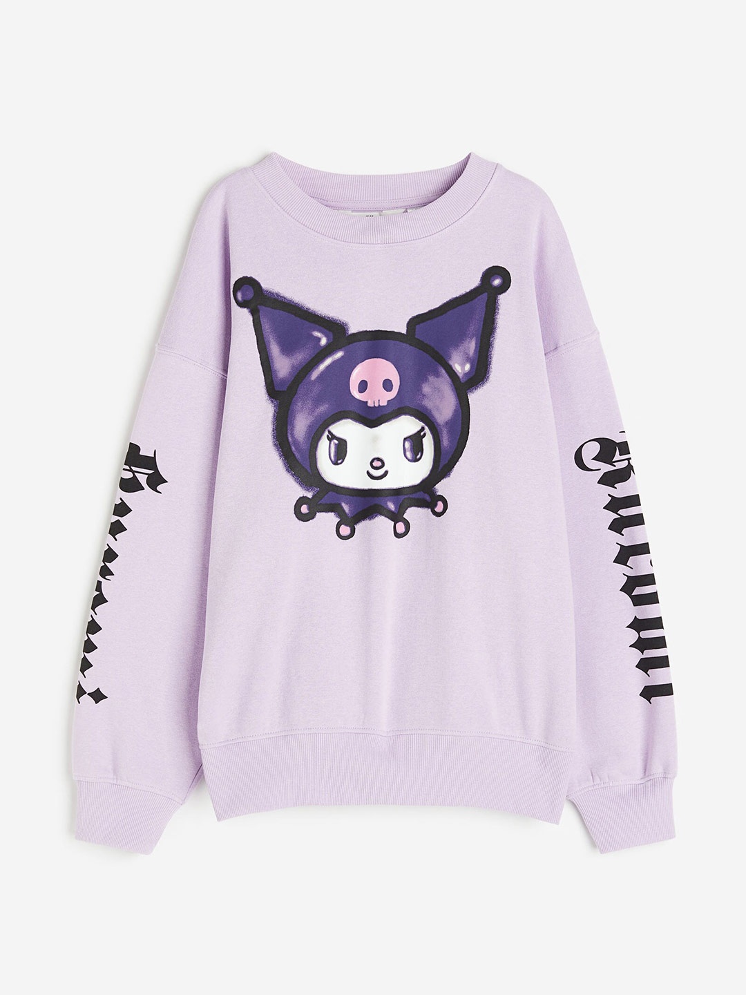 

H&M Girls Oversized Sweatshirt, Purple