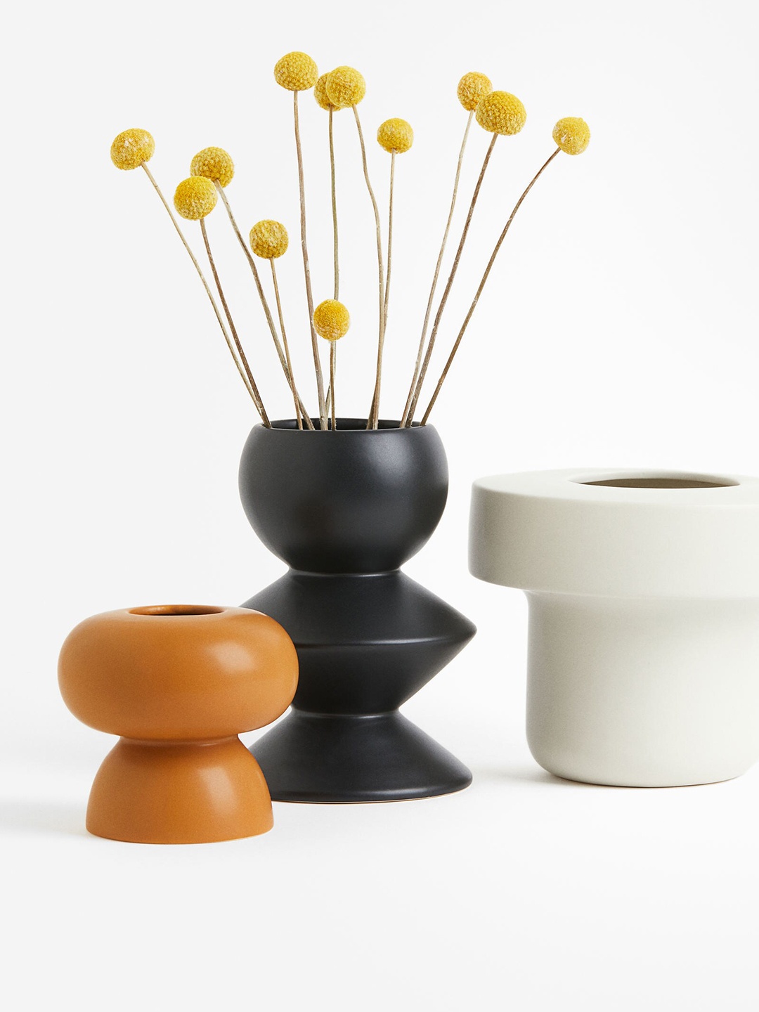 

H&M Grey Stoneware Vase