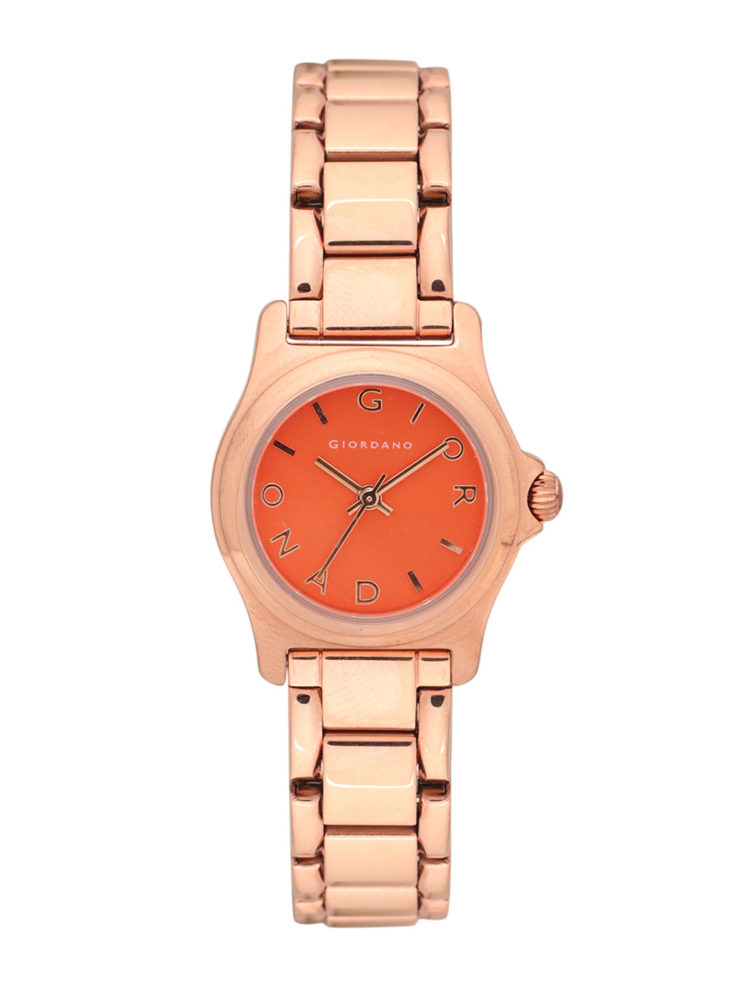 

GIORDANO Women Orange Analogue Watch 2710-44