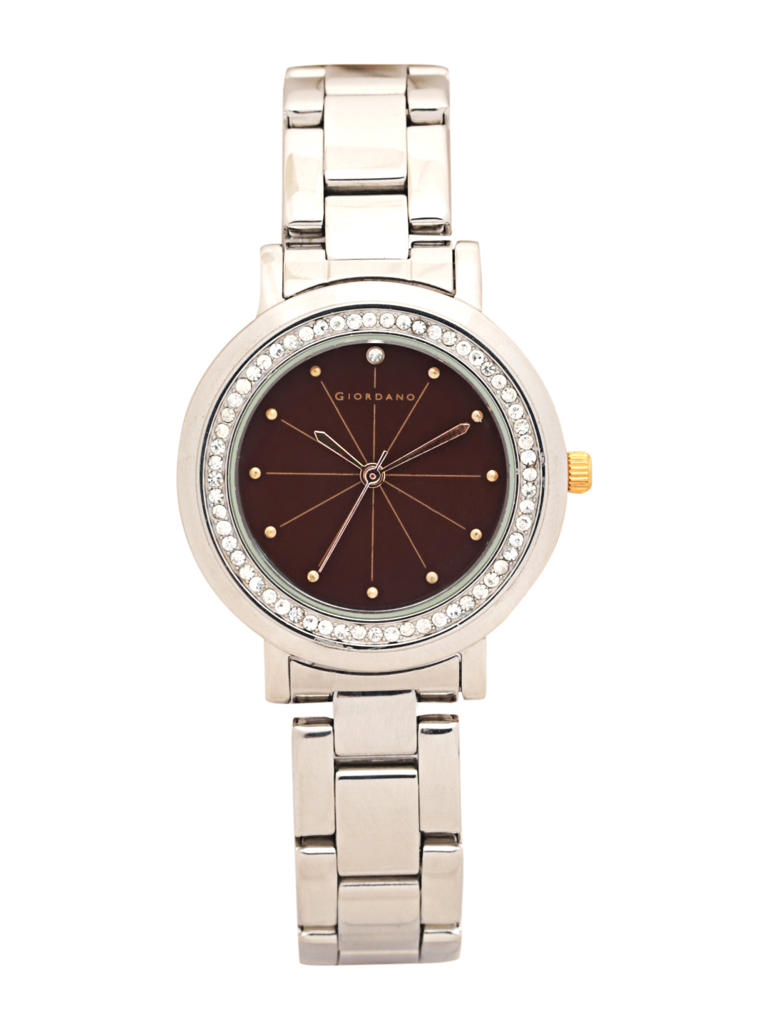 

GIORDANO Women Brown Analogue Watch 2484-55X