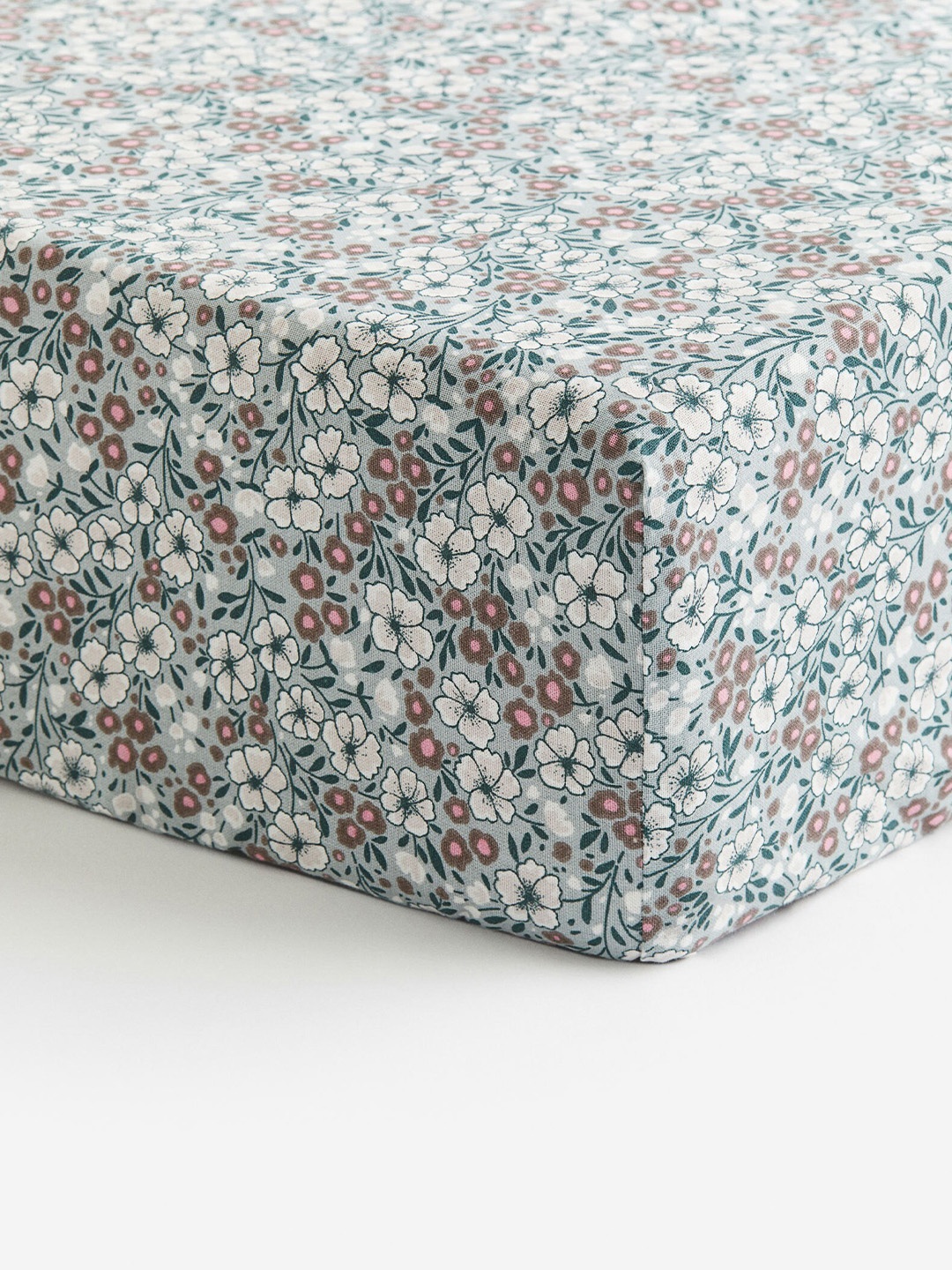 

H&M Green Fitted Cotton Sheet