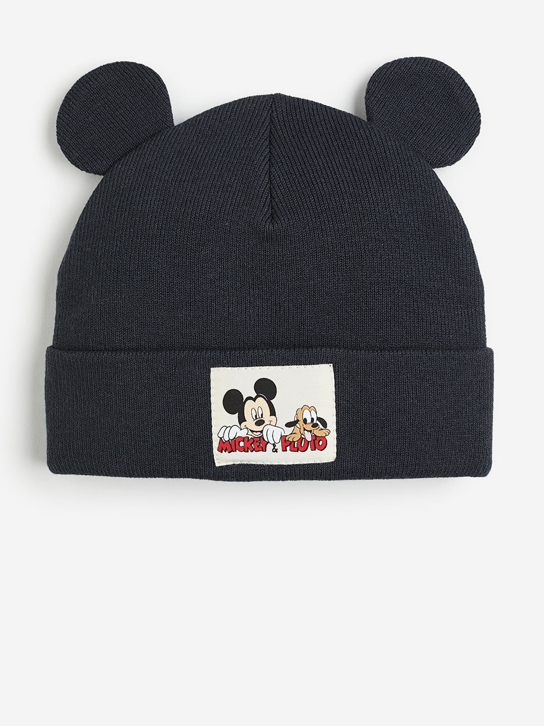 

H&M Boys Appliqud Beanie, Grey