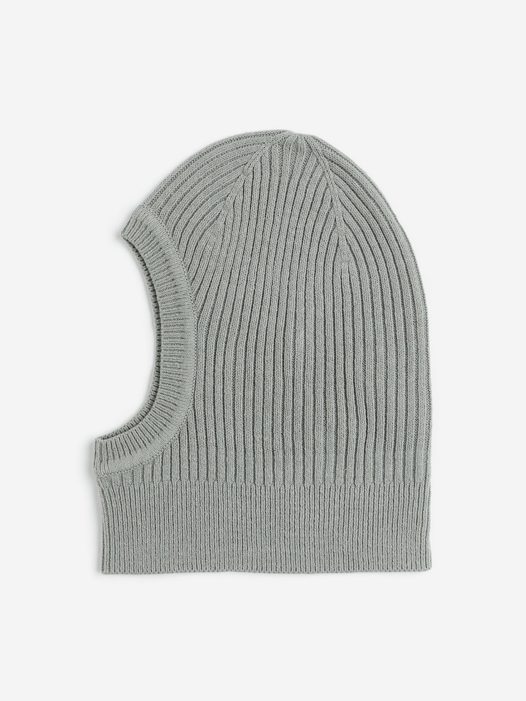 

H&M Boys Rib Knit Balaclava, Green