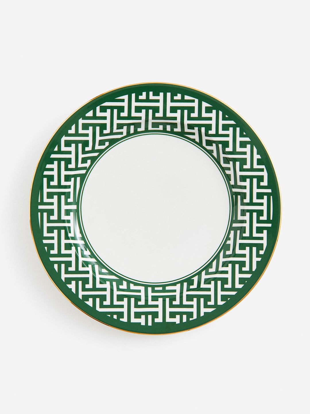 

H&M Green Porcelain Plate