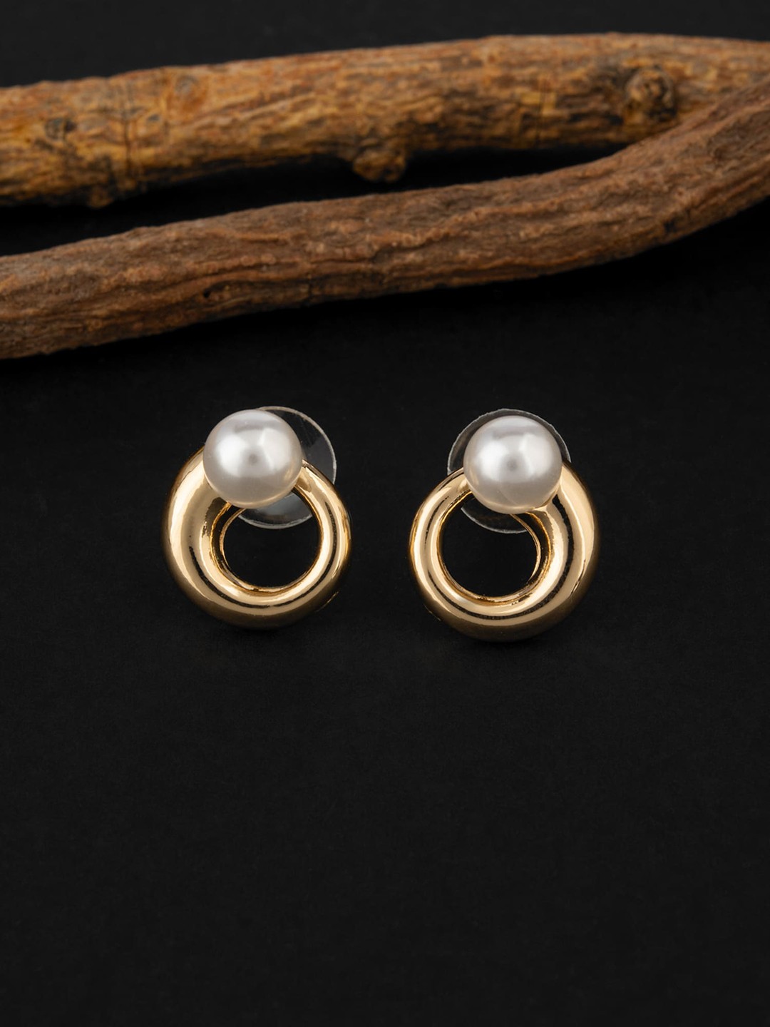 

E2O Gold-Plated Studs Earrings