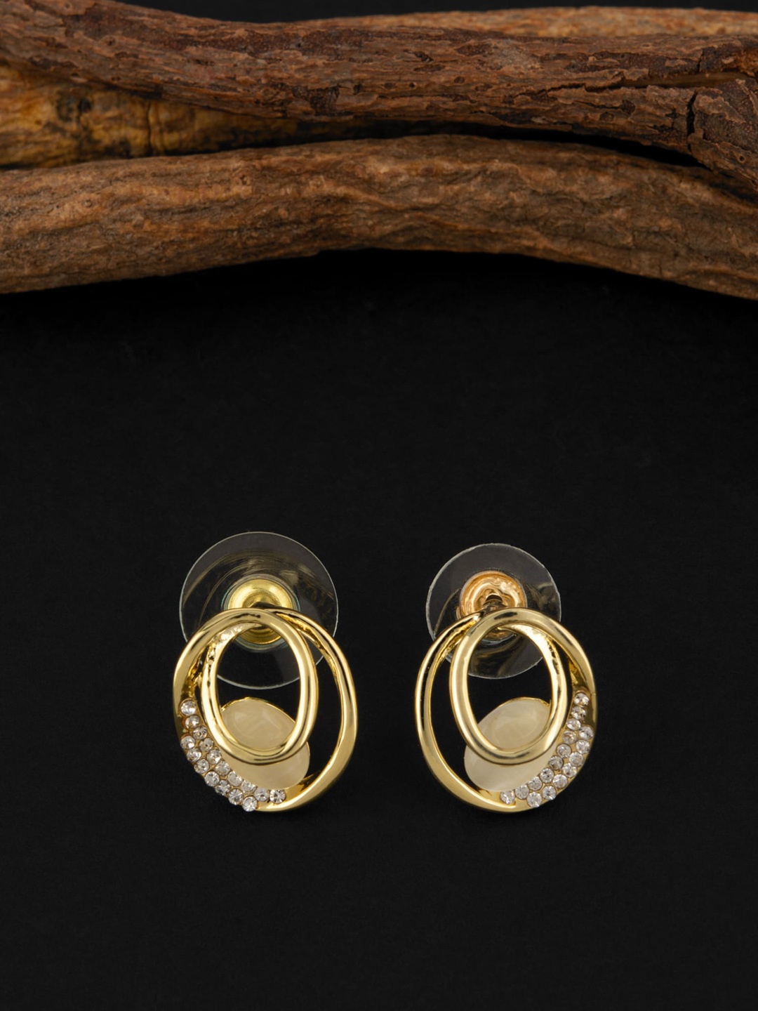 

E2O Gold-Plated Studs Earrings
