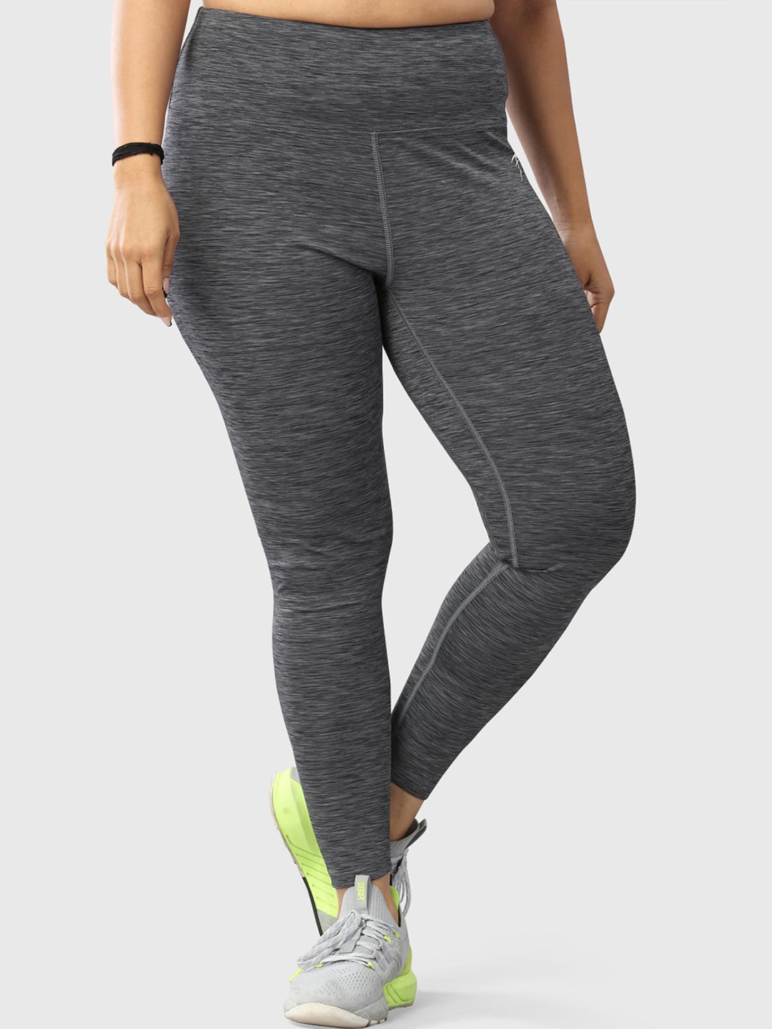 

FUAARK Women High-Rise Slim-Fit Tights, Grey