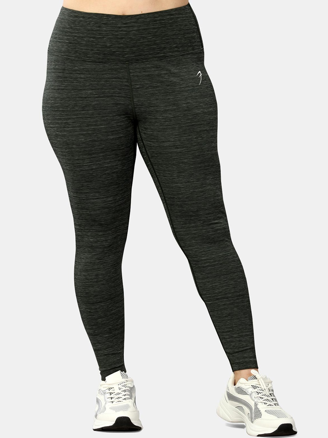 

FUAARK Women High-Rise Slim-Fit Anti Odour Tights, Olive