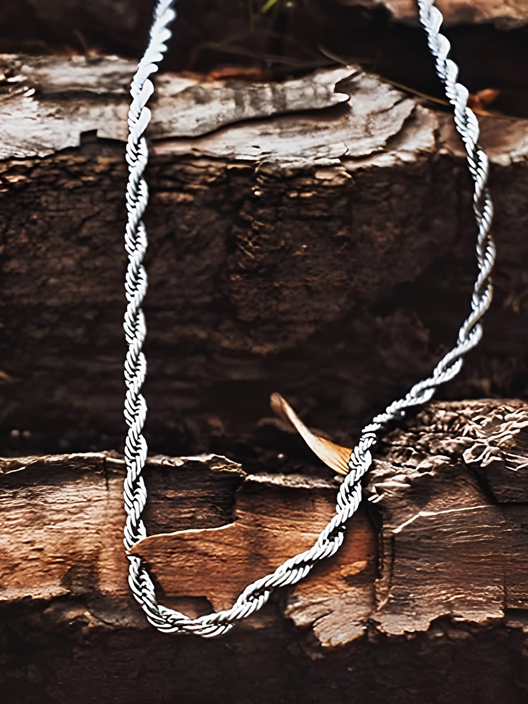 

KARISHMA KREATIONS Unisex Silver-Plated Chain