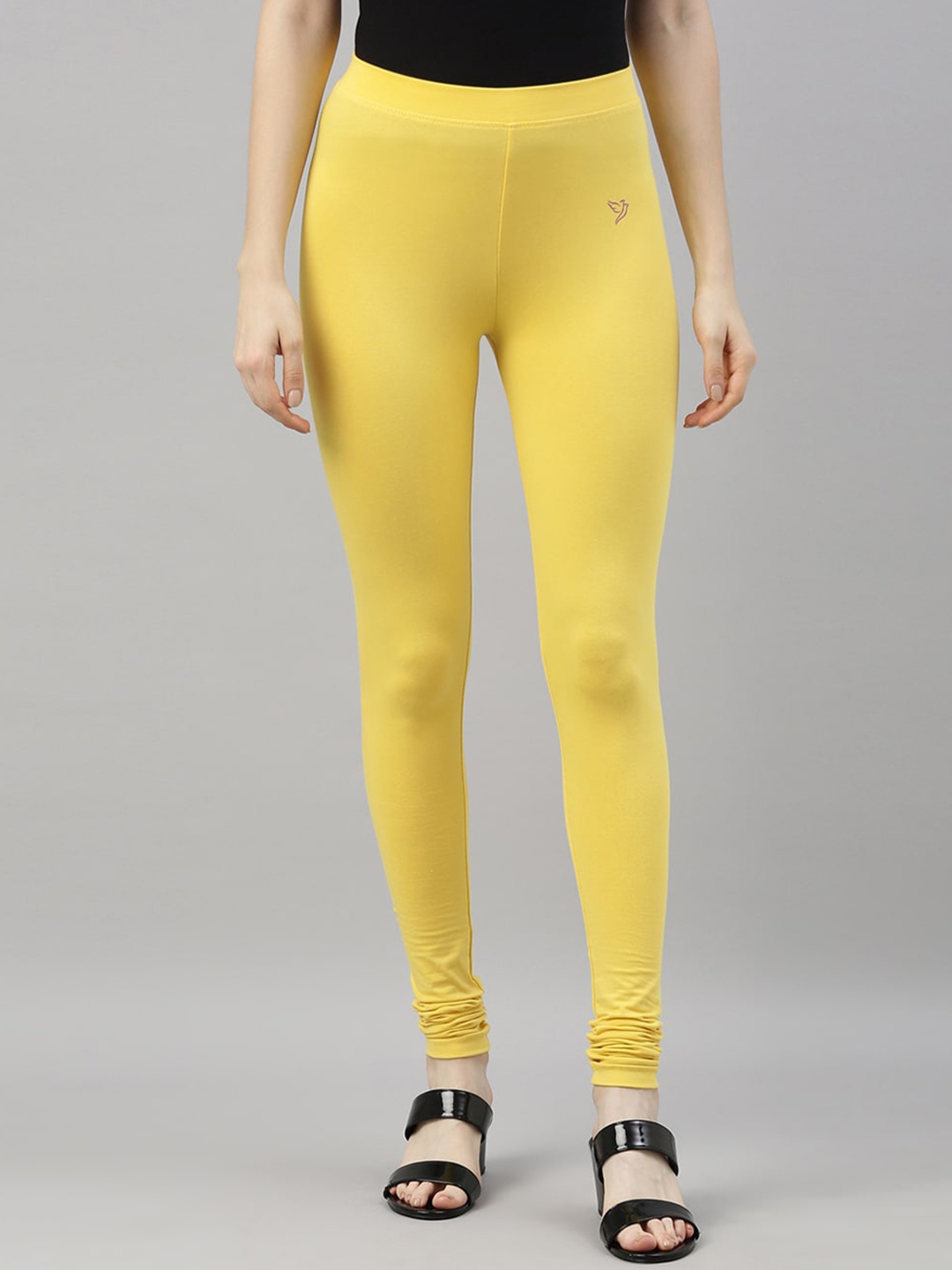

TWIN BIRDS Churidar Length Leggings, Yellow
