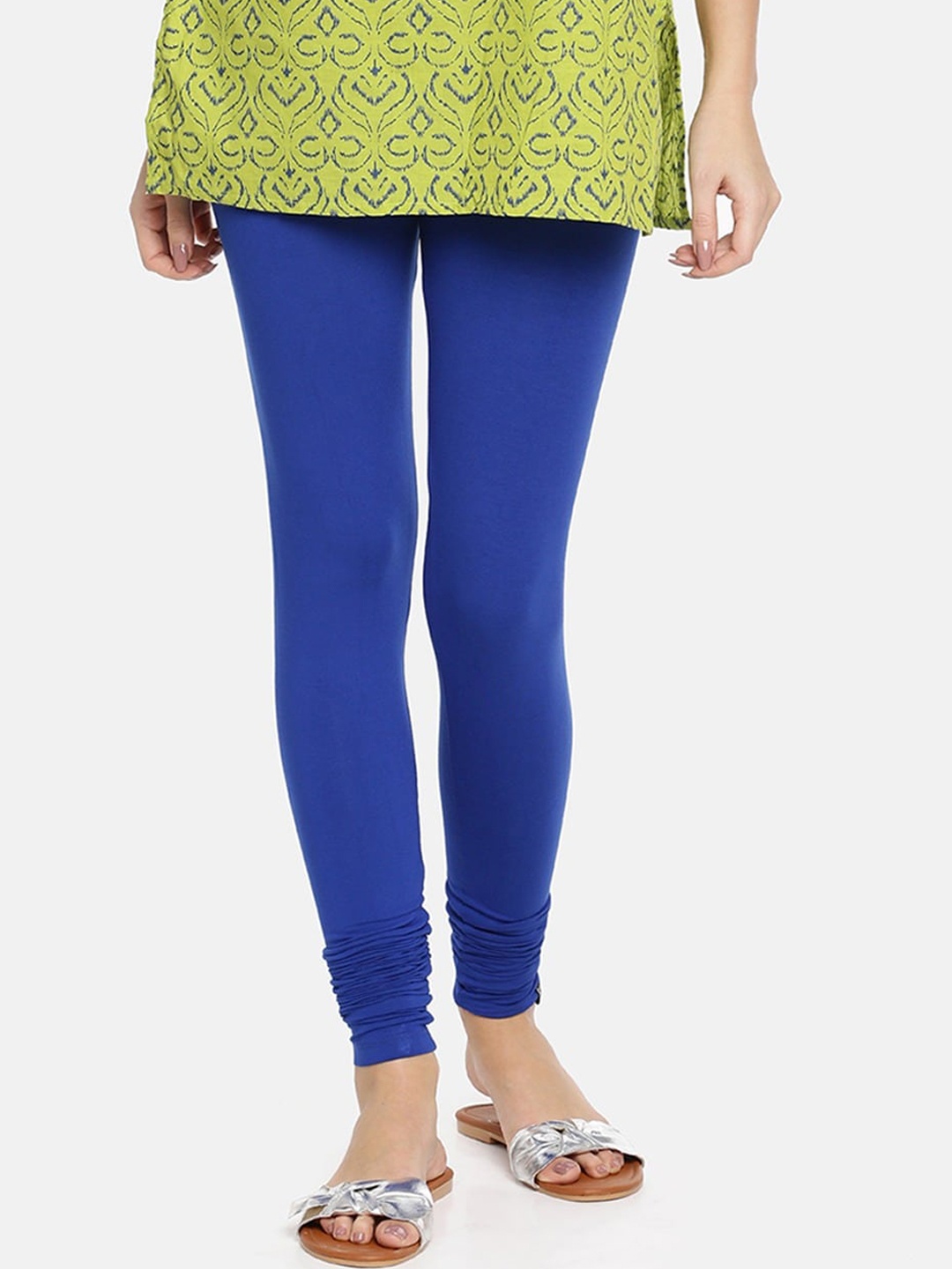 

TWIN BIRDS Churidar-Length Leggings, Blue