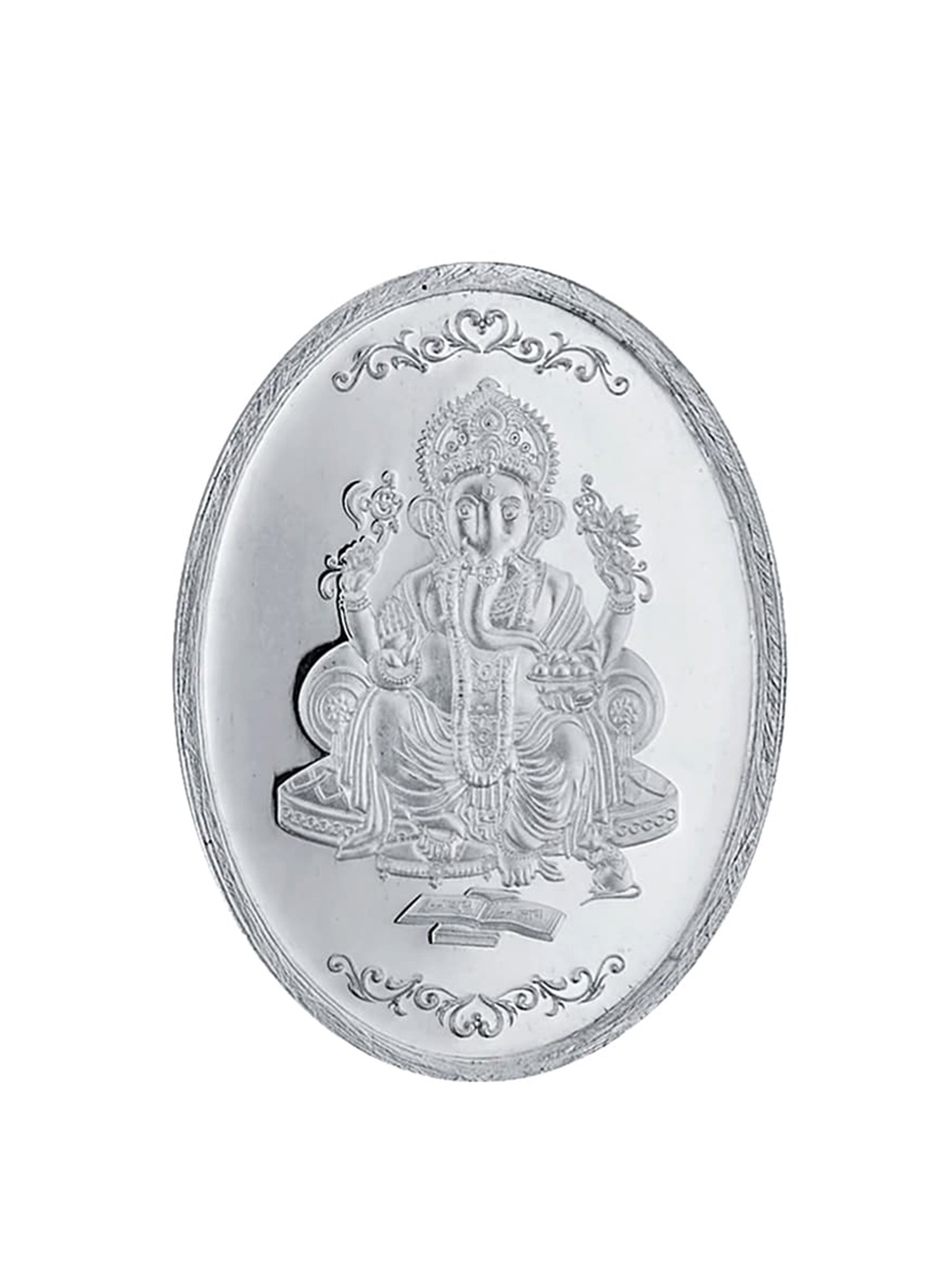 

Sri Jagdamba Pearls Dealer Lord Ganesh Silver Coin-10 gram