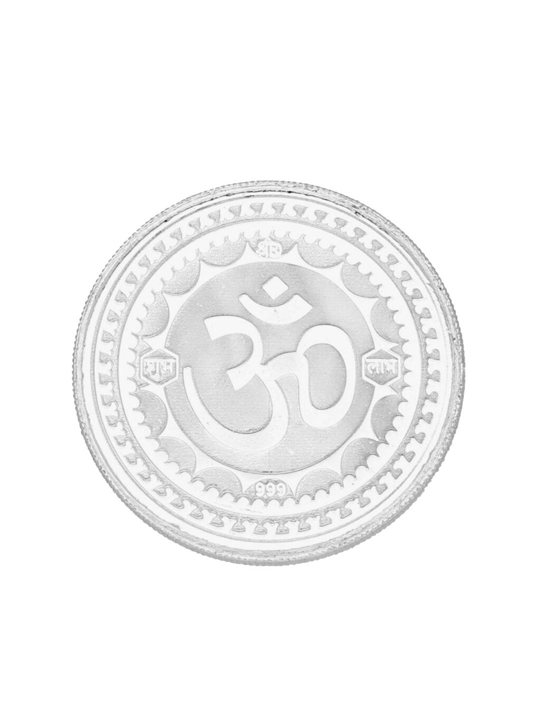

Sri Jagdamba Pearls Dealer Shiv Parvathi Silver Coin-10 gram