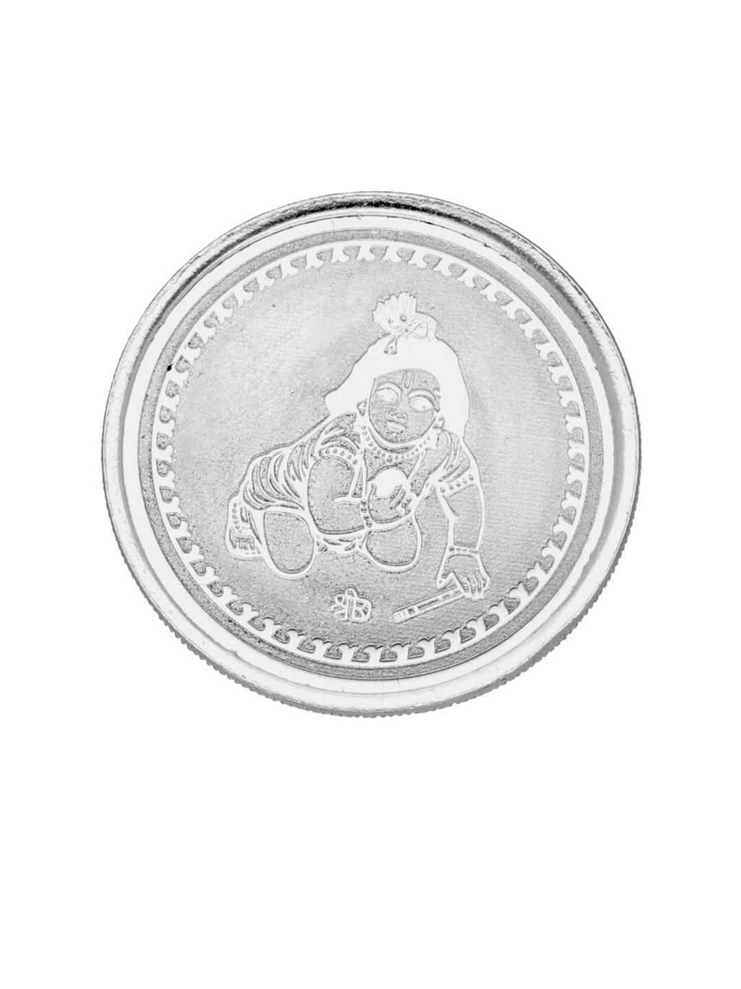 

Sri Jagdamba Pearls Dealer Bal Gopal Silver Coin-10 gram