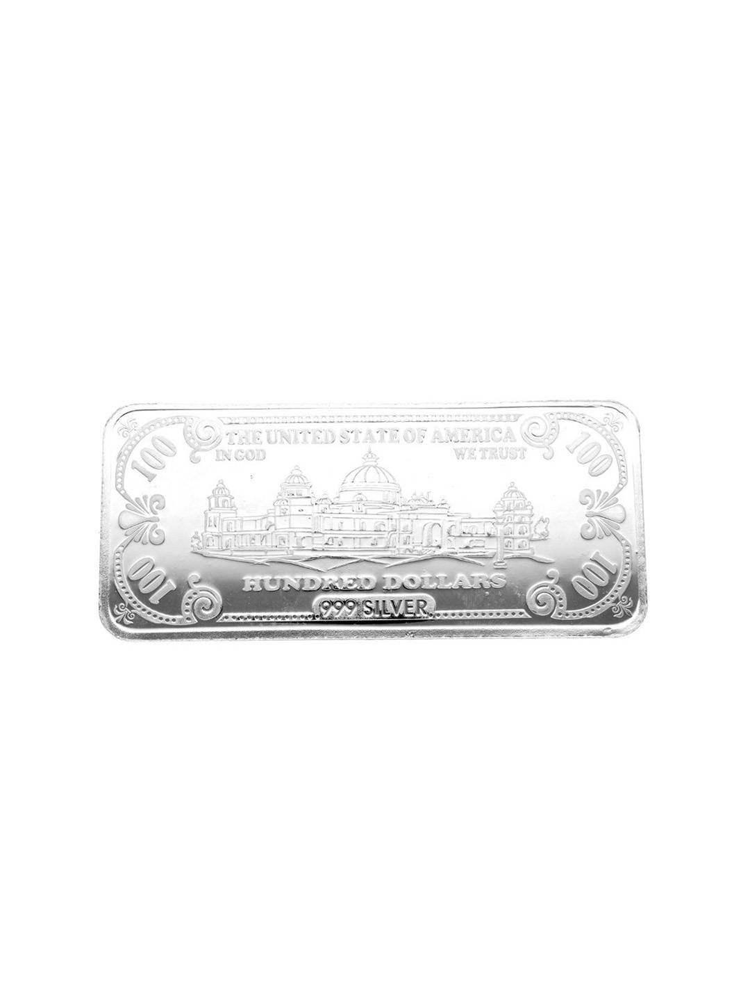 

Sri Jagdamba Pearls Dealer 100 Dollar Silver Coin-100gm