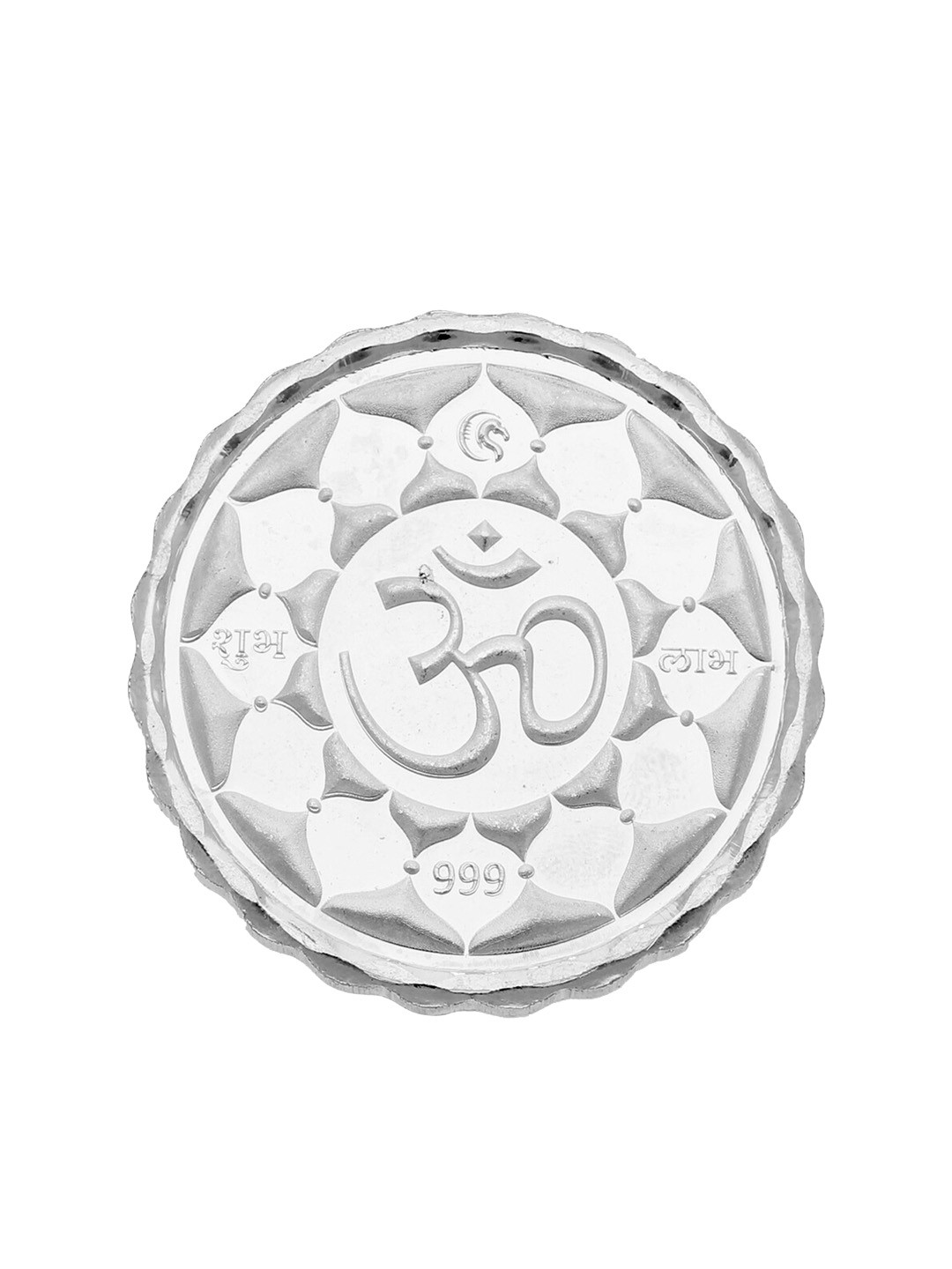 

Sri Jagdamba Pearls Dealer Lord Ganesh Silver Coin-20gm