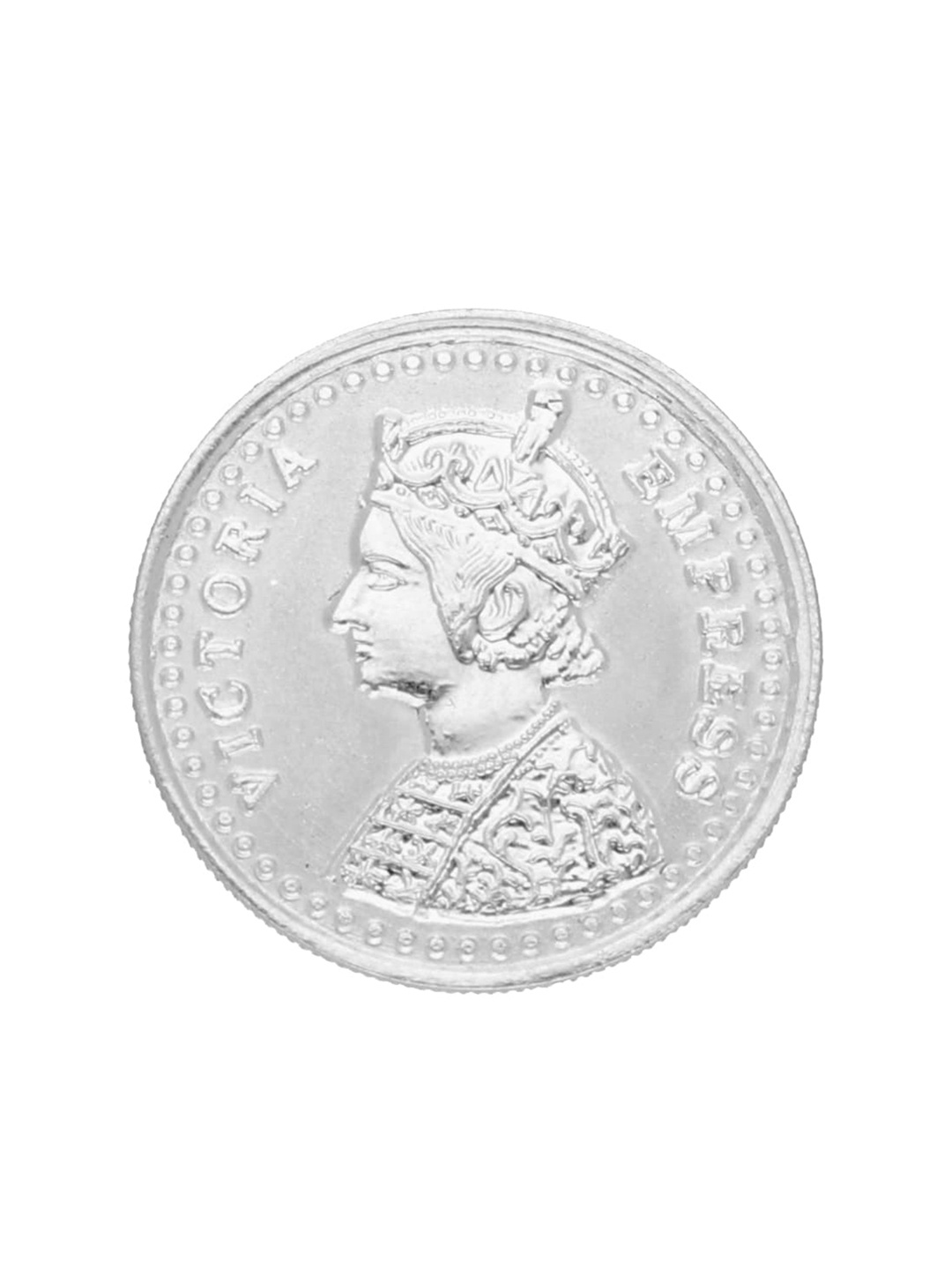 

Sri Jagdamba Pearls Dealer Queen Victoria Silver Coin-10gm