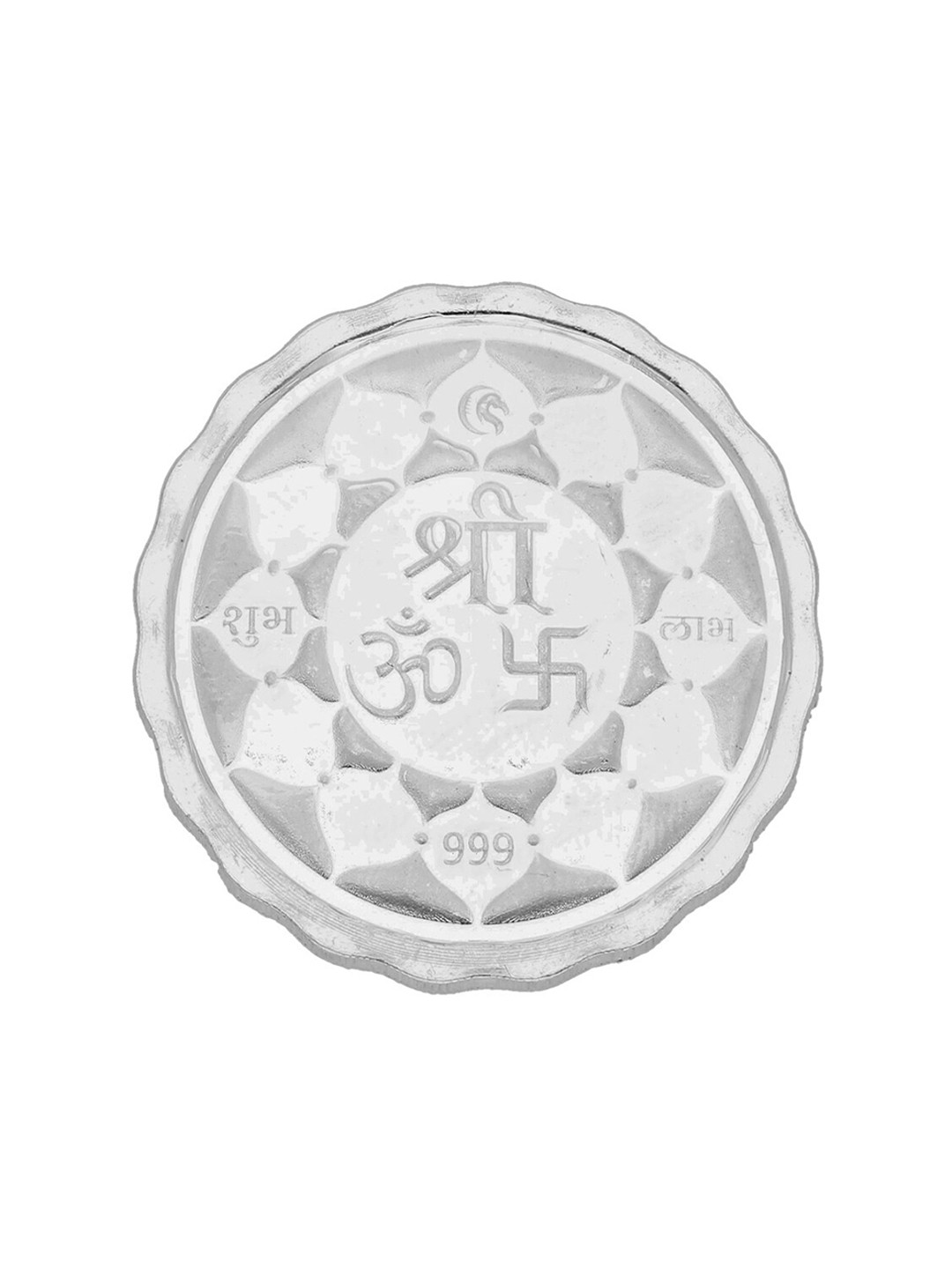 

Sri Jagdamba Pearls Dealer Lakshmi Ganesh Silver Coin-10 gram