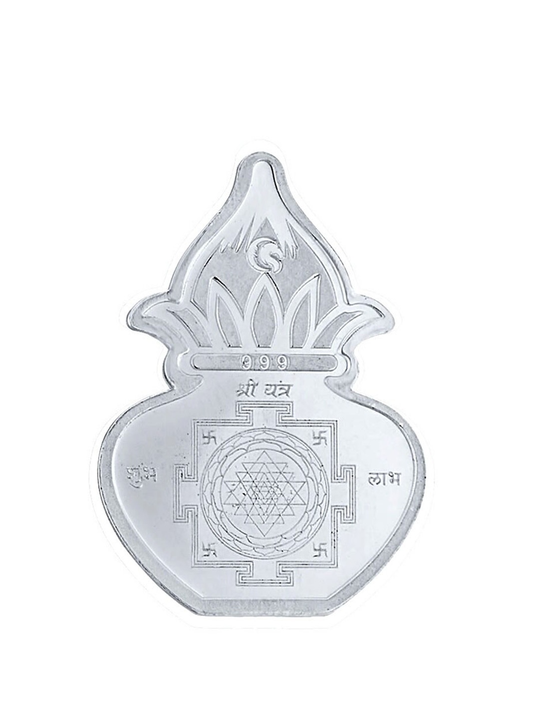 

Sri Jagdamba Pearls Dealer Laxmi Kalash Silver Coin-20gm