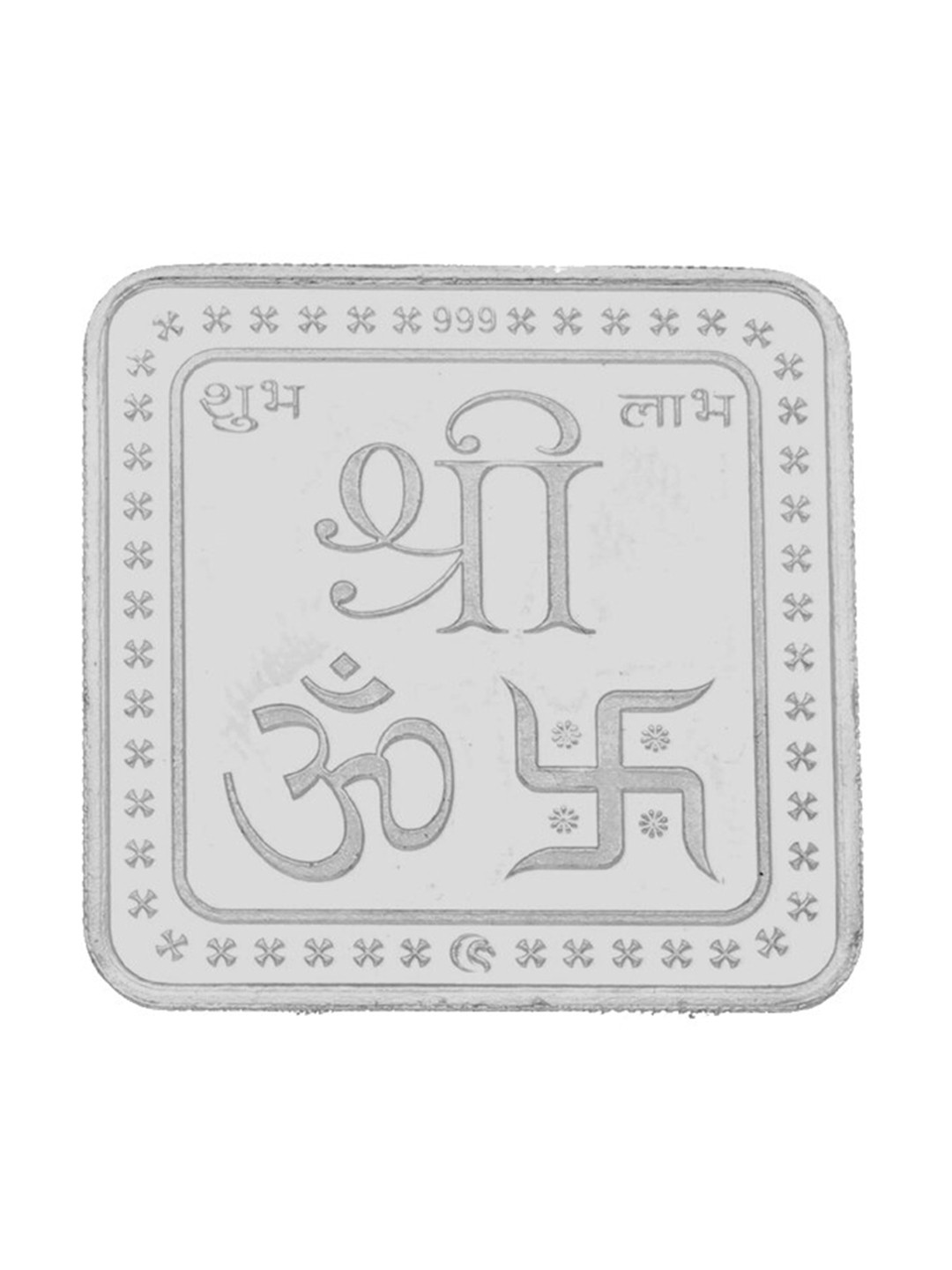 

Sri Jagdamba Pearls Dealer Radha Krishna Silver Coin-50 gram