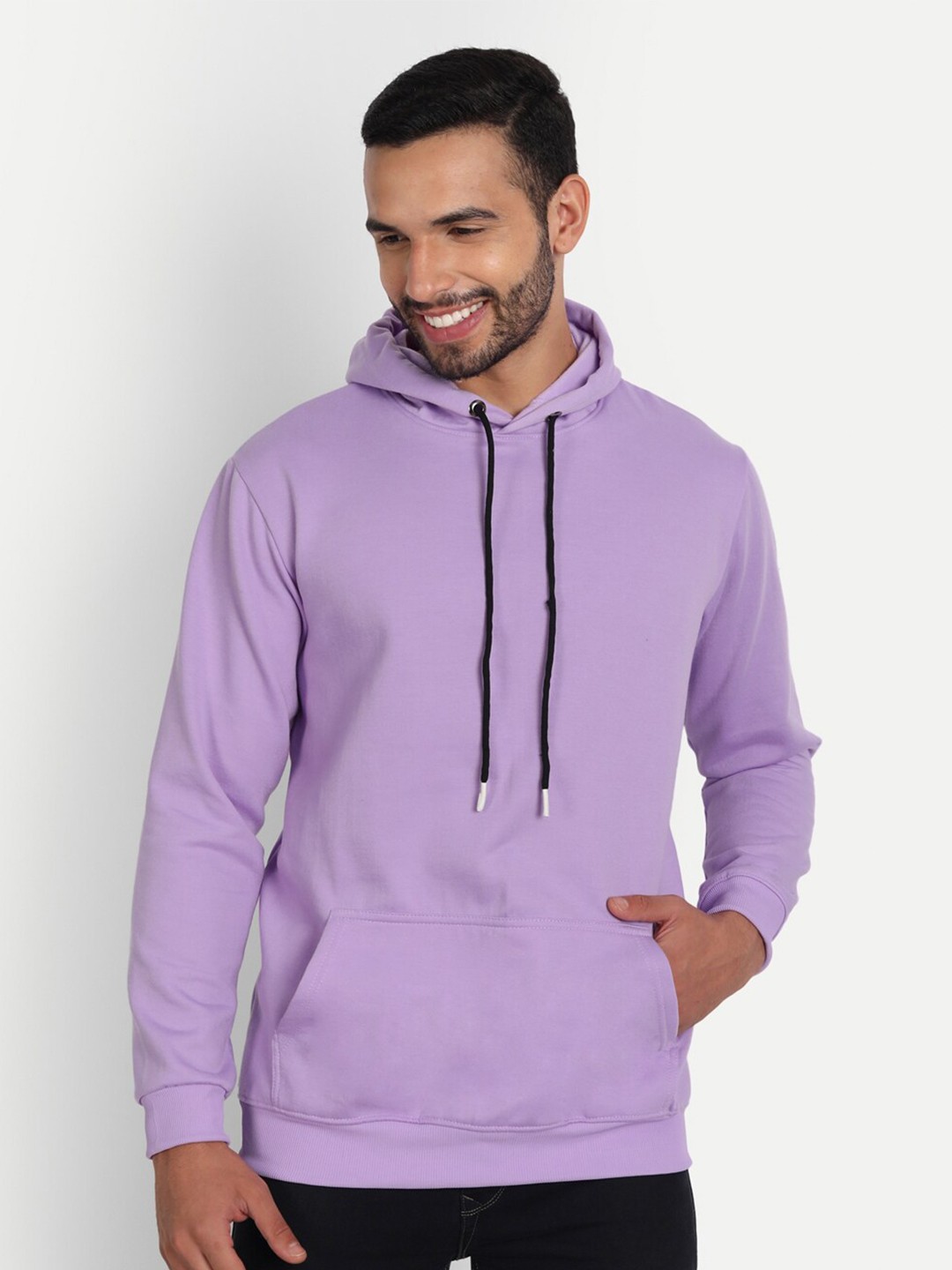 

ABSOLUTE DEFENSE Long Sleeves Hooded Sweatshirt, Lavender