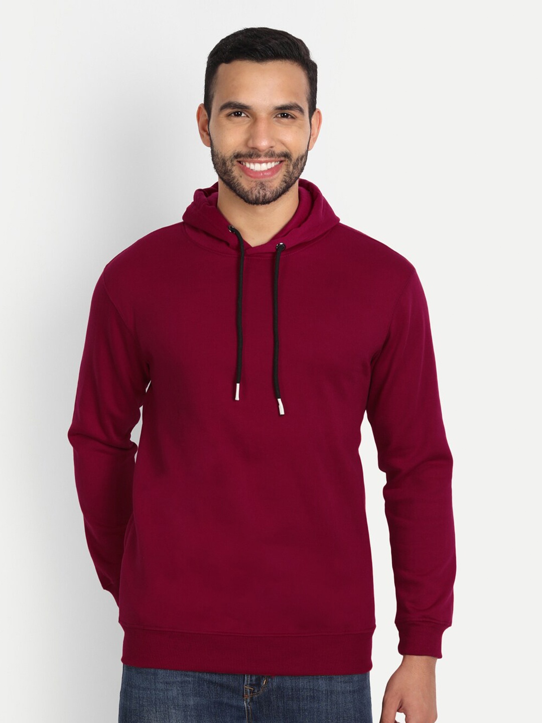 

ABSOLUTE DEFENSE Long Sleeves Hooded Sweatshirt, Maroon