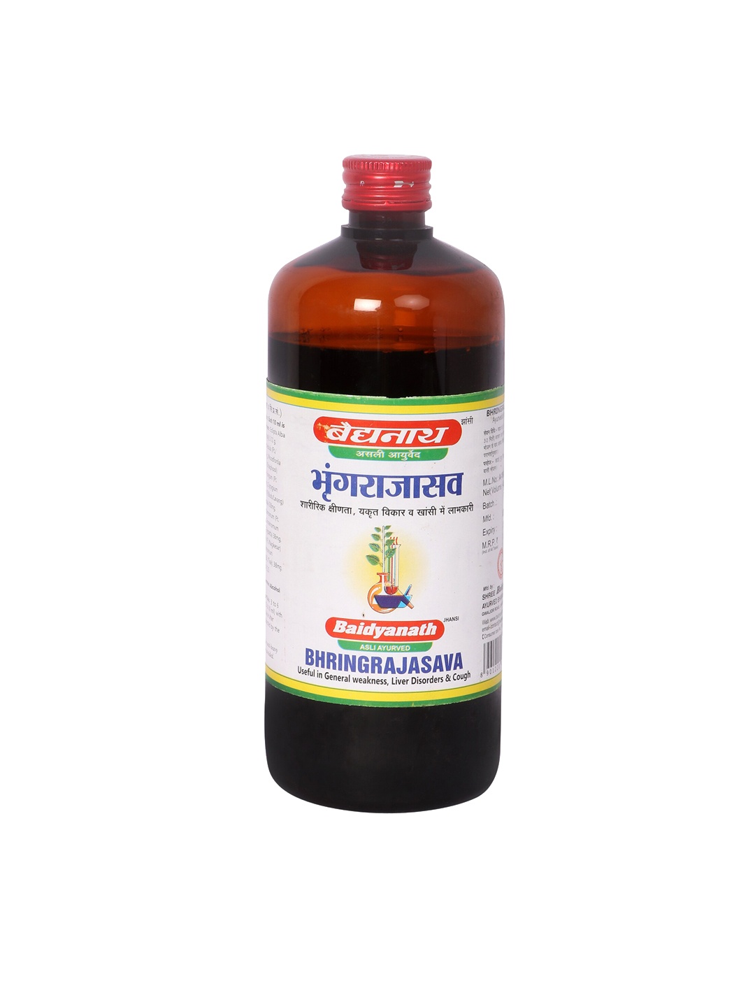 

Baidyanath Bhringrajasav Syrup - 450 ml, Yellow