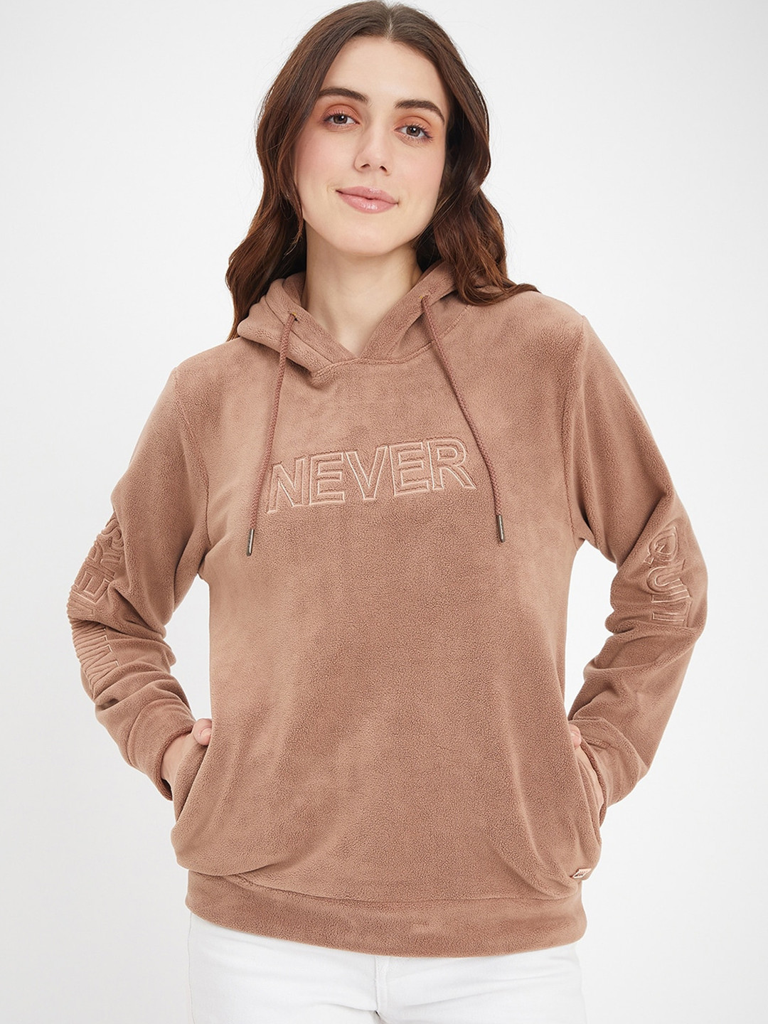 

Madame Hooded Sweatshirt, Brown