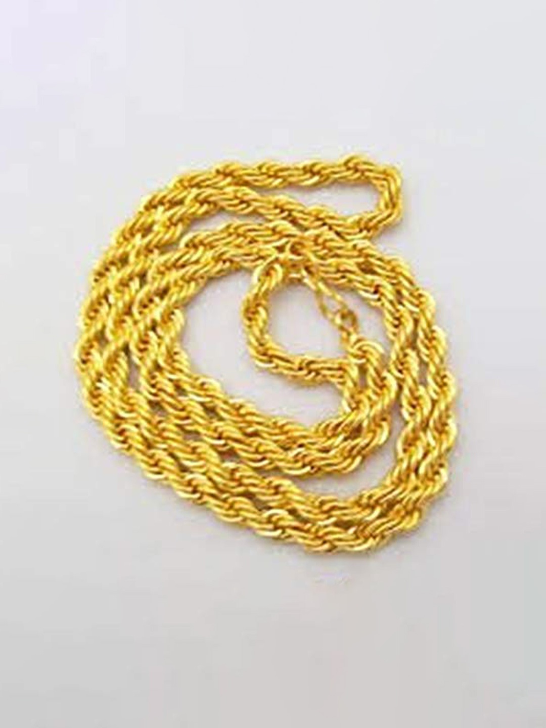 

KARISHMA KREATIONS Unisex Gold Plated Stainless Steel Chain