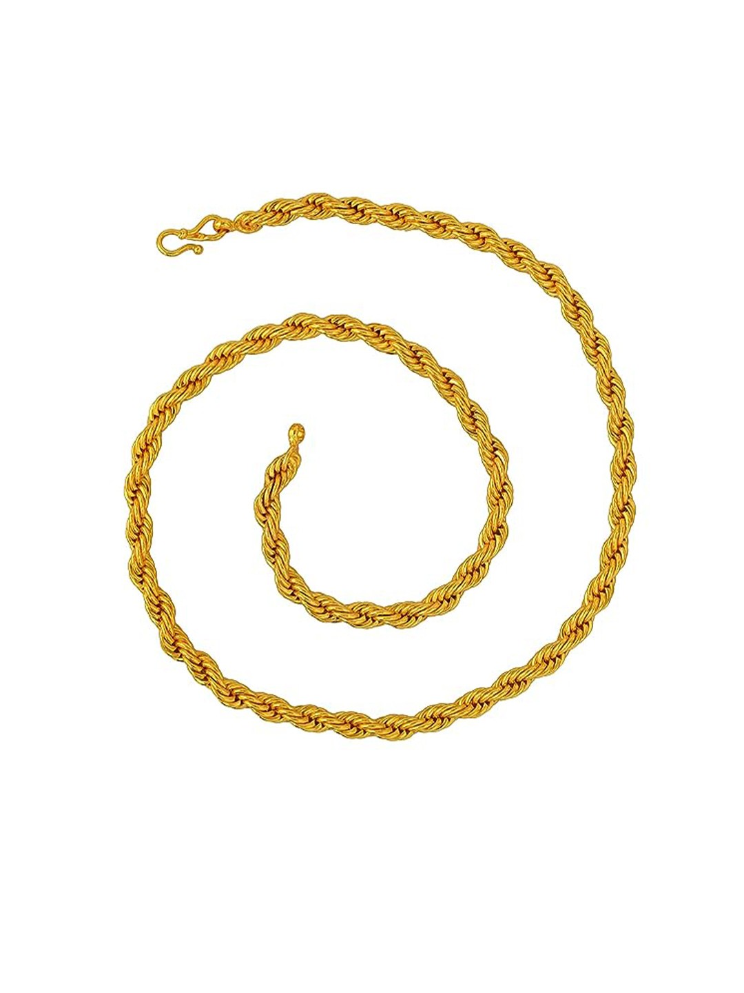

KARISHMA KREATIONS Unisex Stainless Steel Gold-Plated Chain