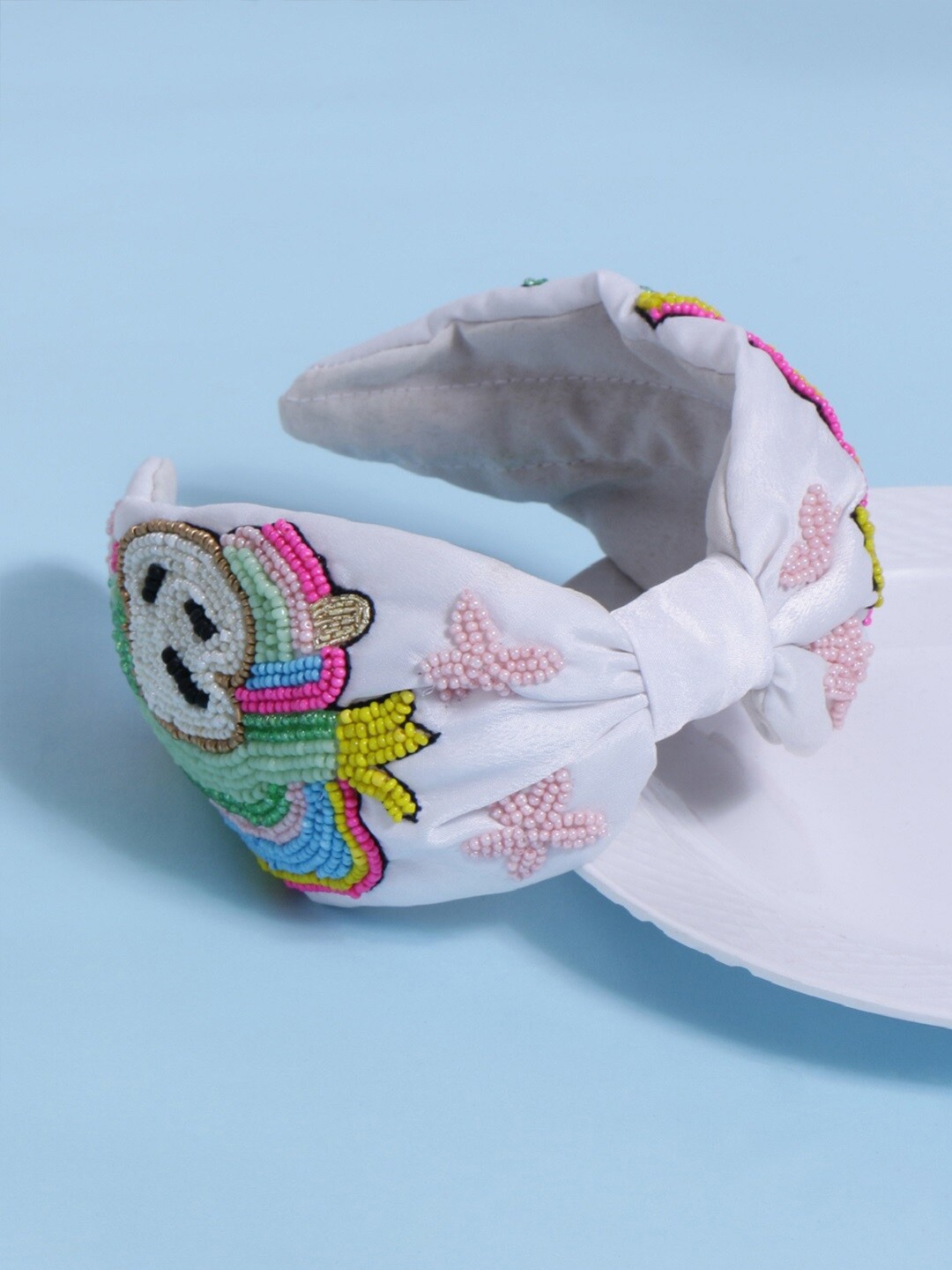 

JIRON Women Unicorn Embellished Hairband, White