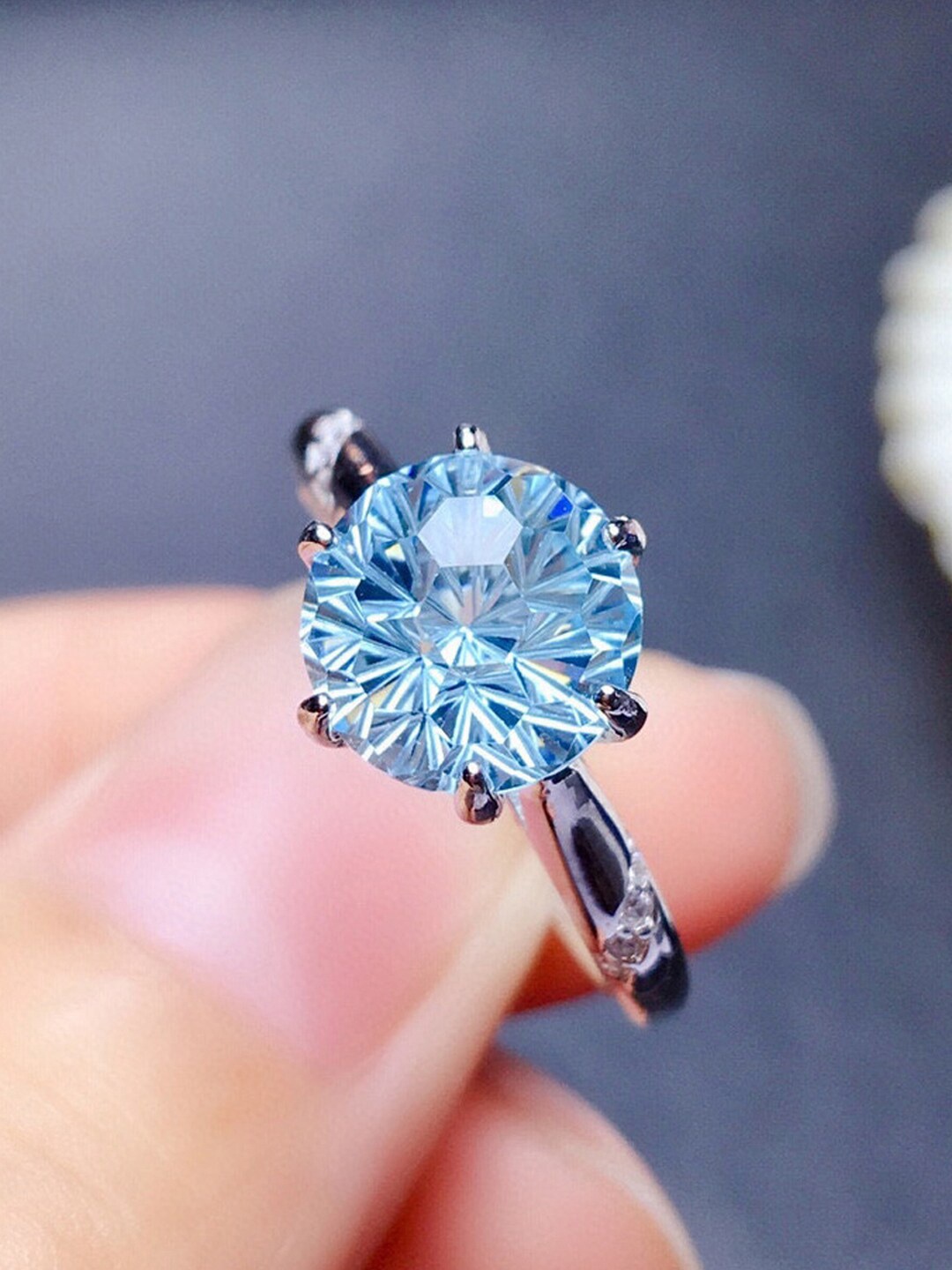 

Designs & You Silver-Plated AD Studded Finger Ring