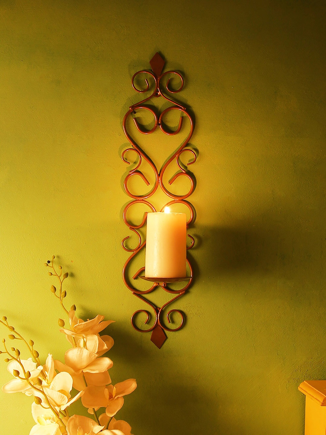 Home Sparkle Silver Crystal Tea Light Candle Holder Stand