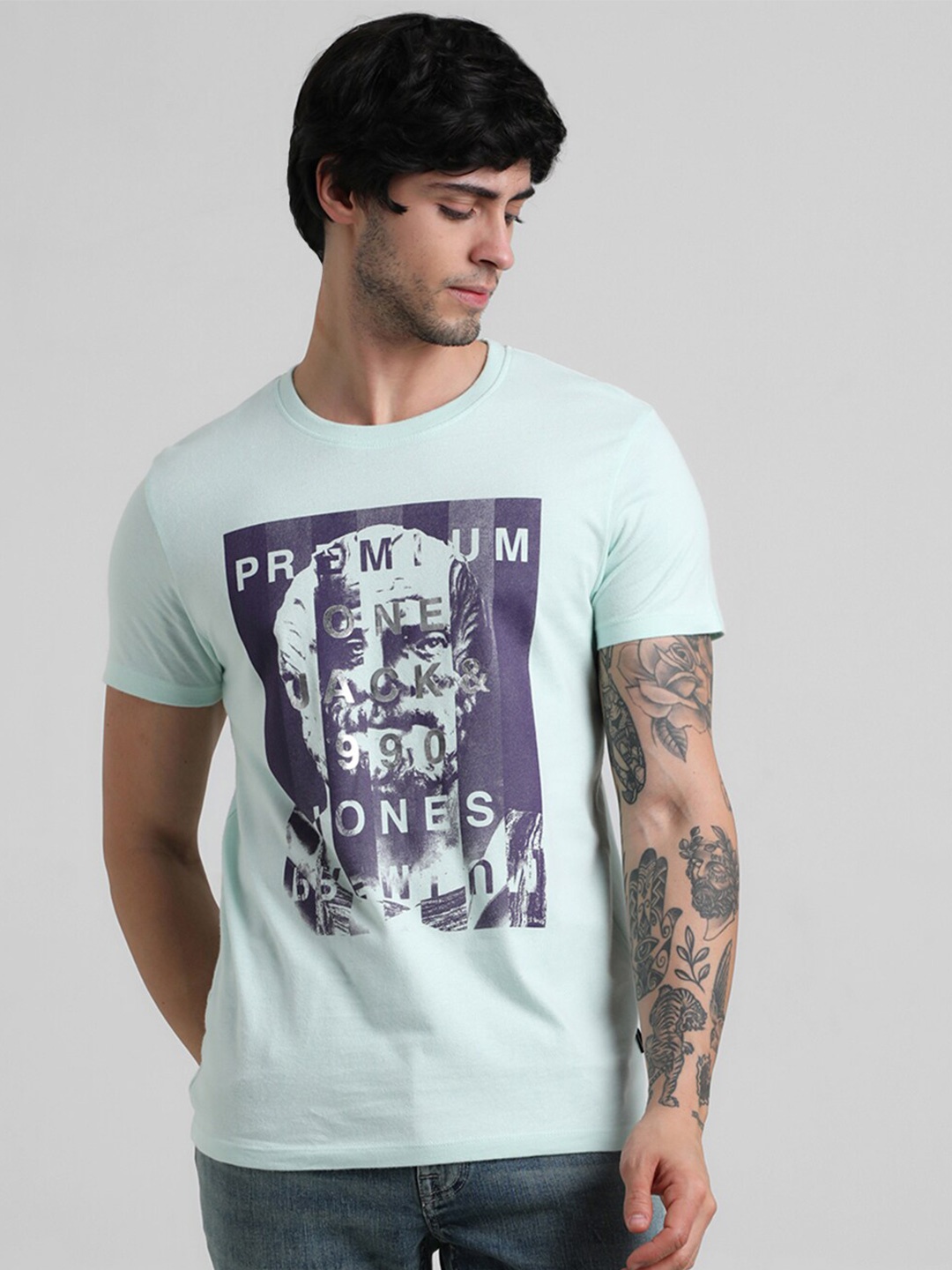 

Jack & Jones Graphic Printed T-shirt, Green