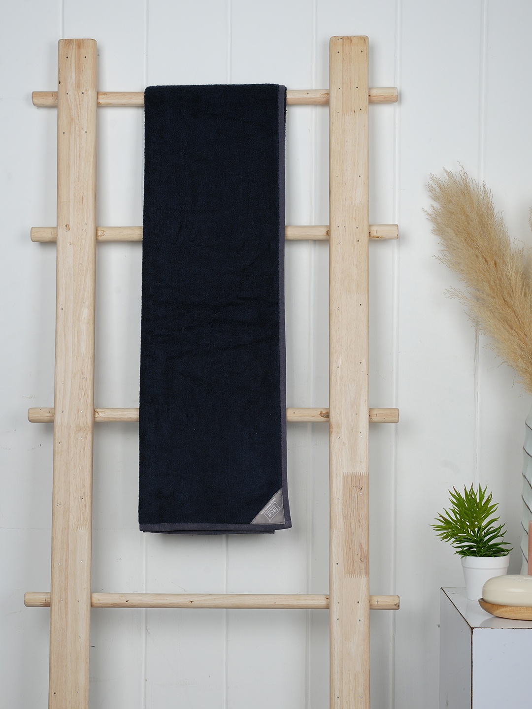 

Doctor Towels Bamboo X Cotton Terry Bath Towel 550 GSM, Navy blue