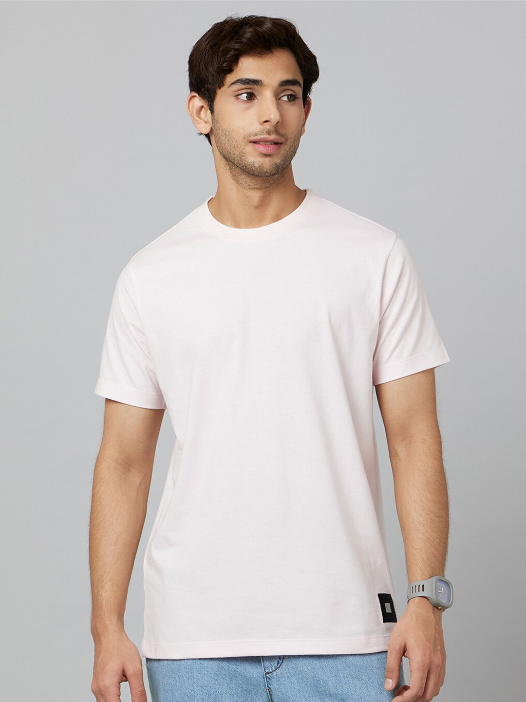 

Smugglerz Round Neck Short Sleeves Antimicrobial T-shirt, Pink