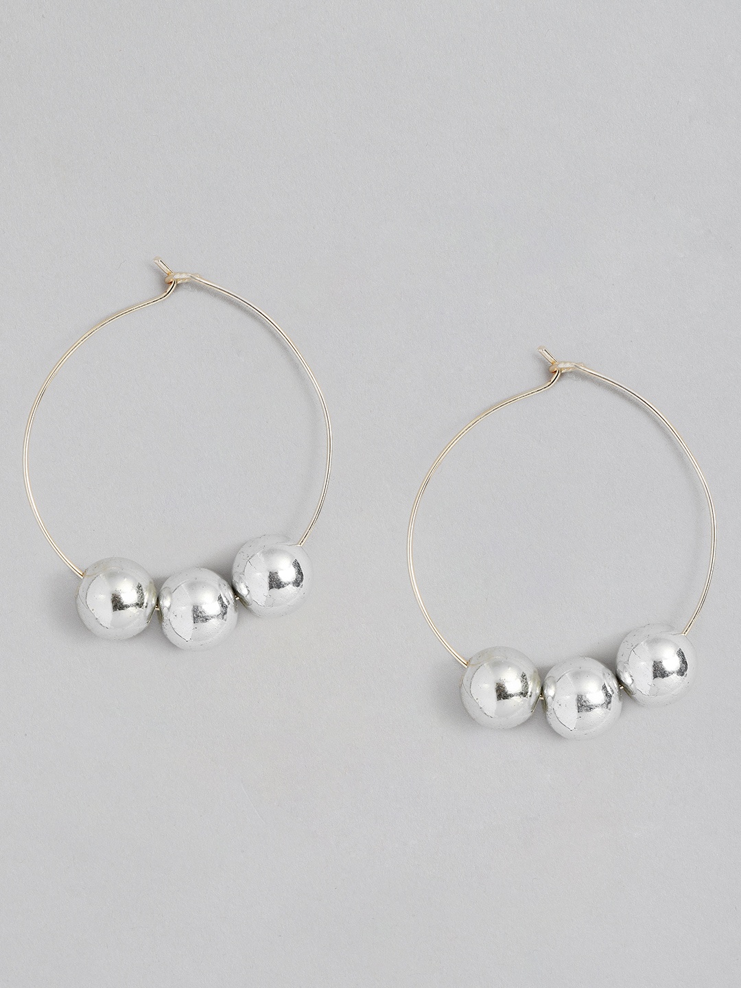 

Anouk Silver-Plated Circular Hoop Earrings