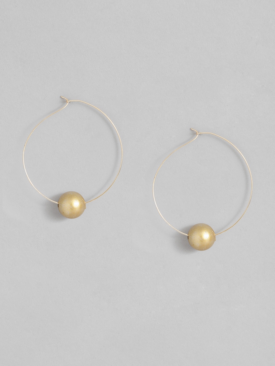 

Anouk Gold-Plated Circular Hoop Earrings