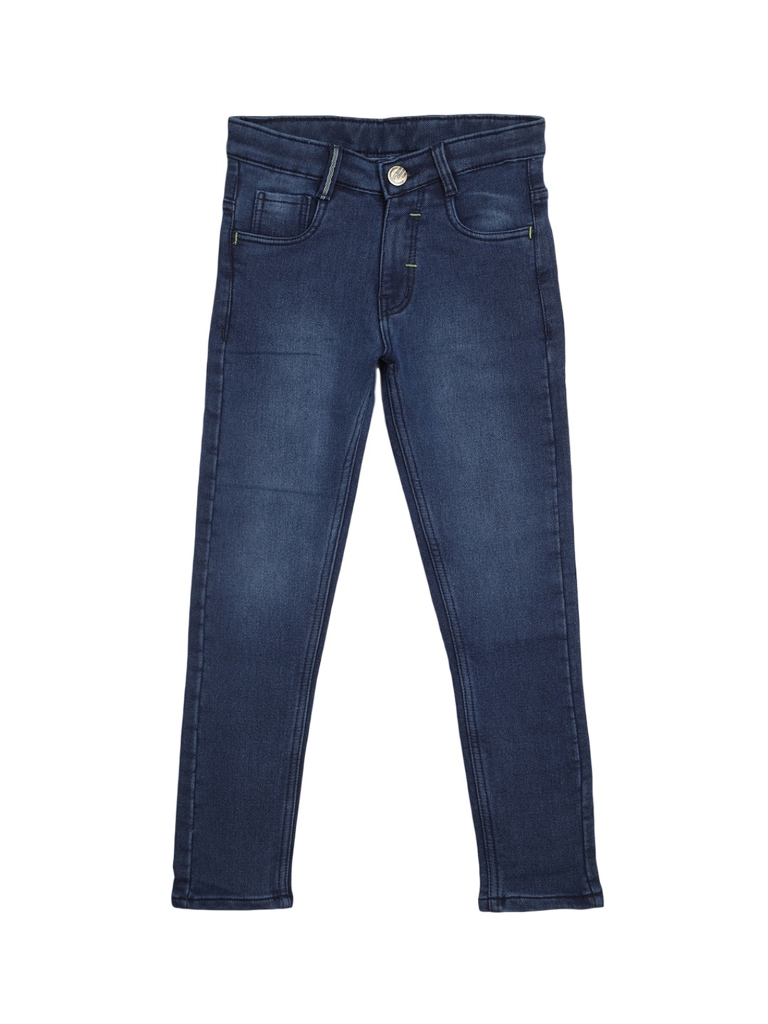 

V-Mart Boys Clean Look Light Fade Cotton Jeans, Navy blue
