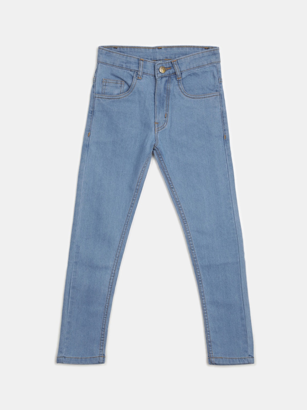 

V-Mart Boys Clean Look Mid-Rise Jeans, Blue