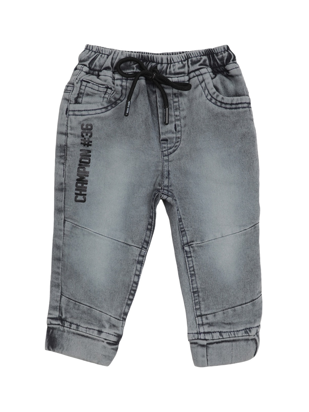 

V-Mart Infants Mid-Rise Clean Look Heavy Fade Jeans, Grey