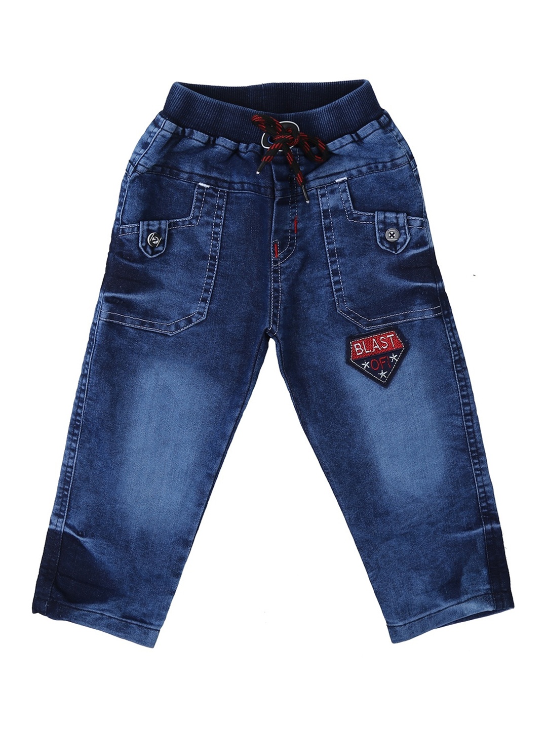 

V-Mart Unisex Kids Blue Light Fade Jeans